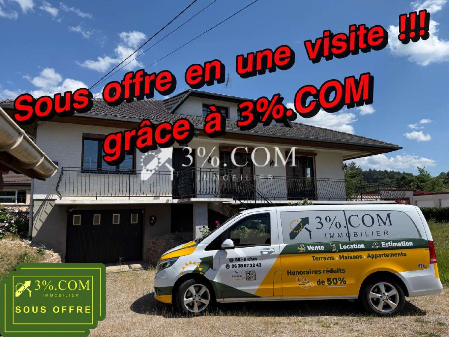 for sale house Pouxeux Vosges 1