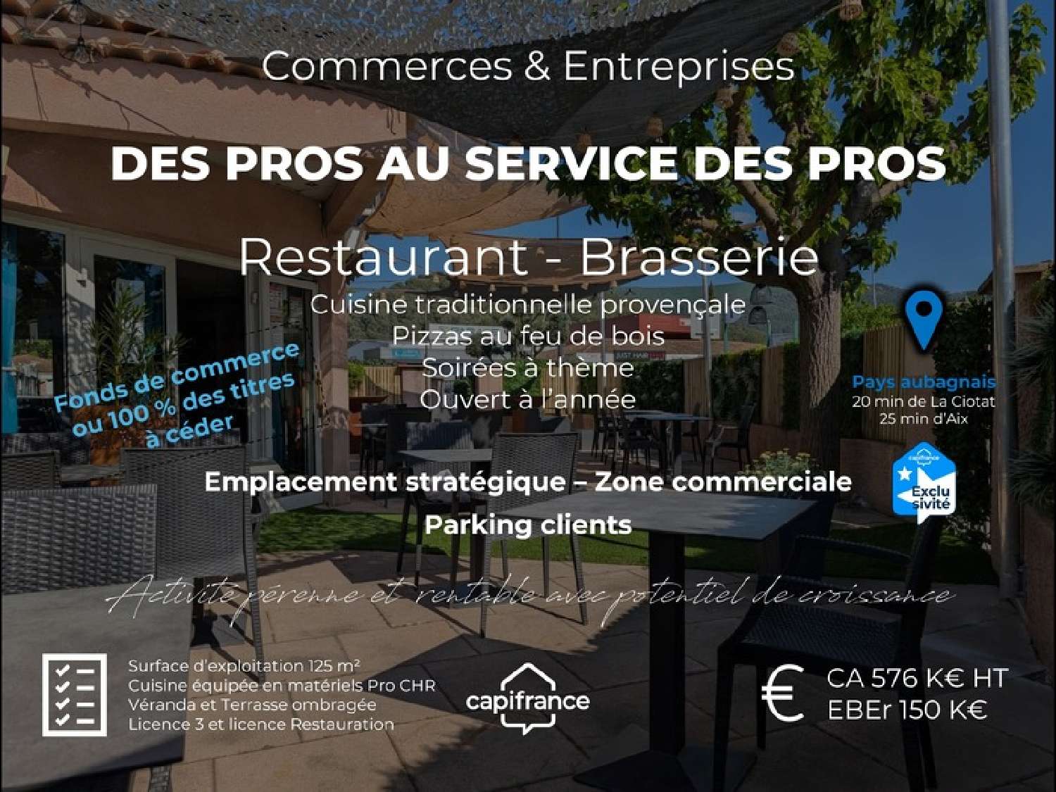 en venta restaurante Auriol Bocas del Ródano 4