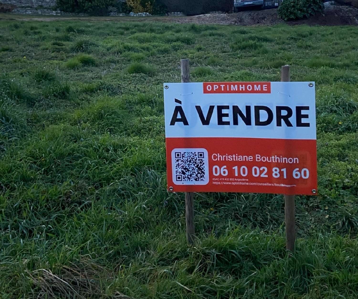 te koop terrein Garat Charente 1