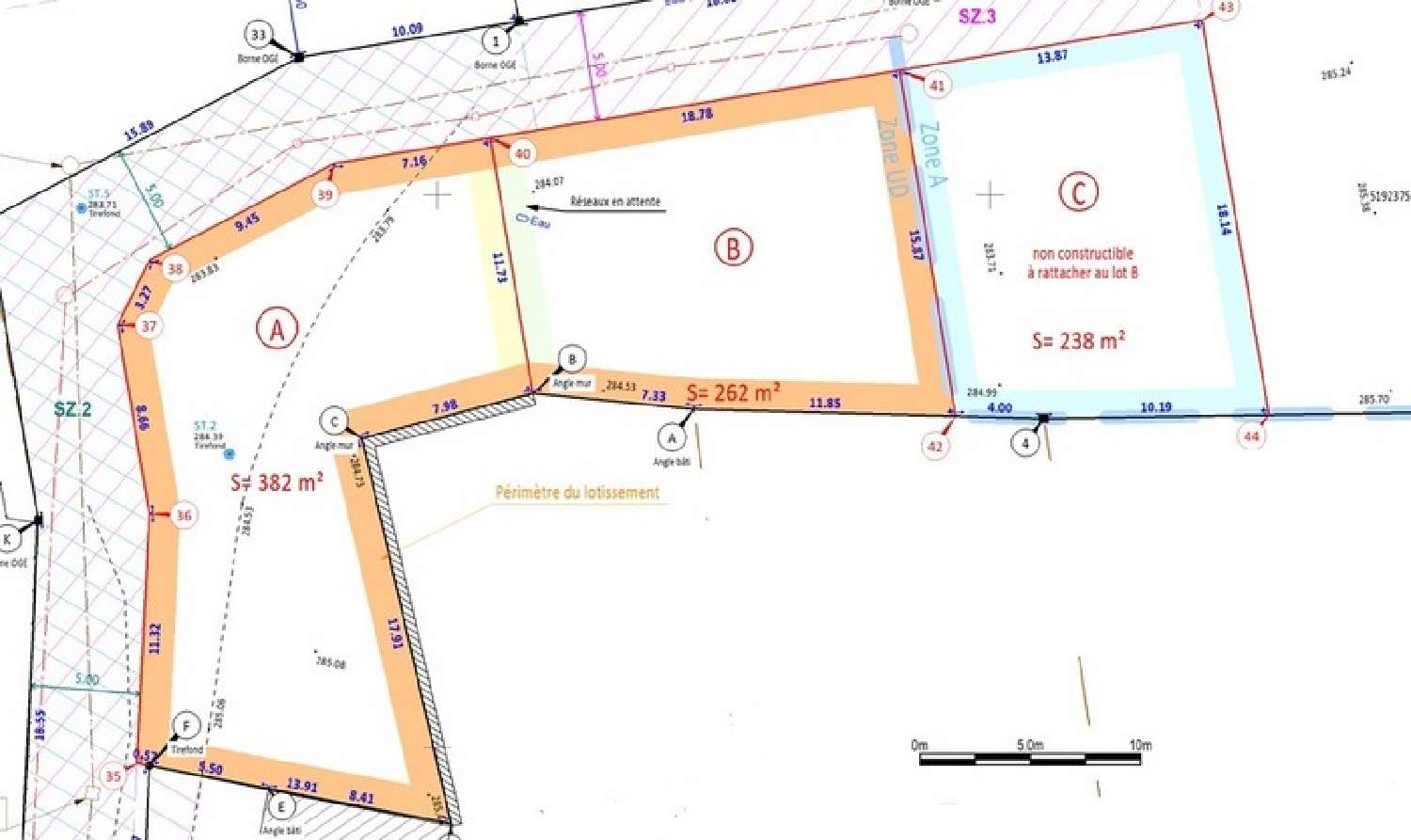  à vendre terrain Montluel Ain 2