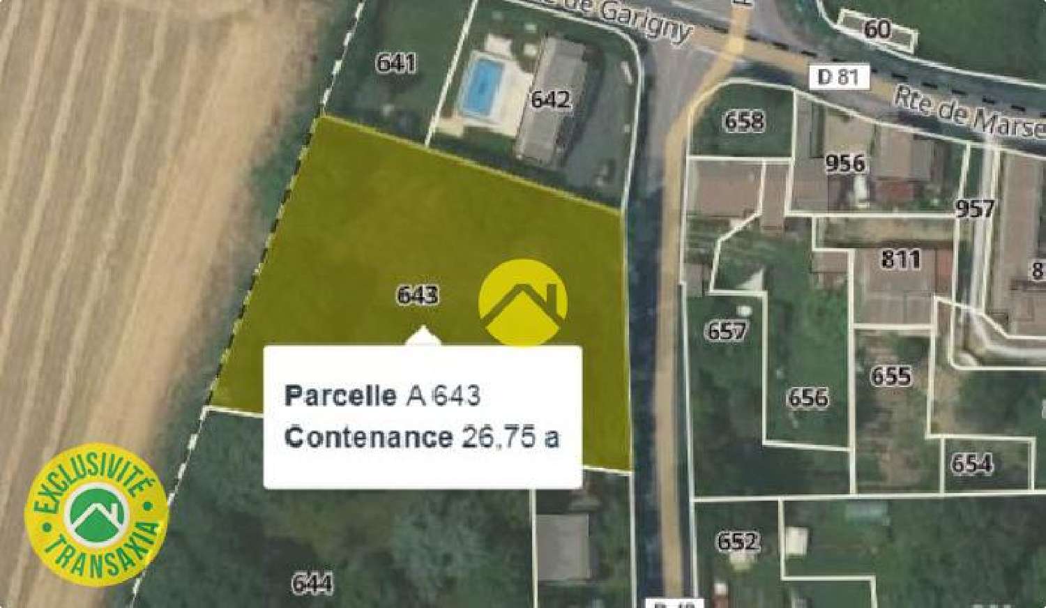  à vendre terrain Précy Cher 3