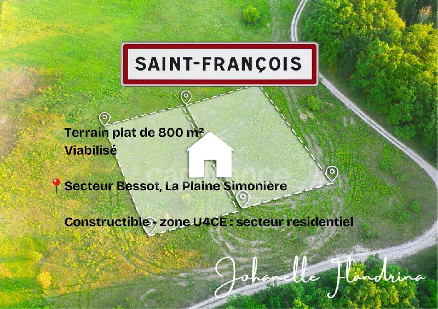 te koop terrein Saint-François Guadeloupe 1