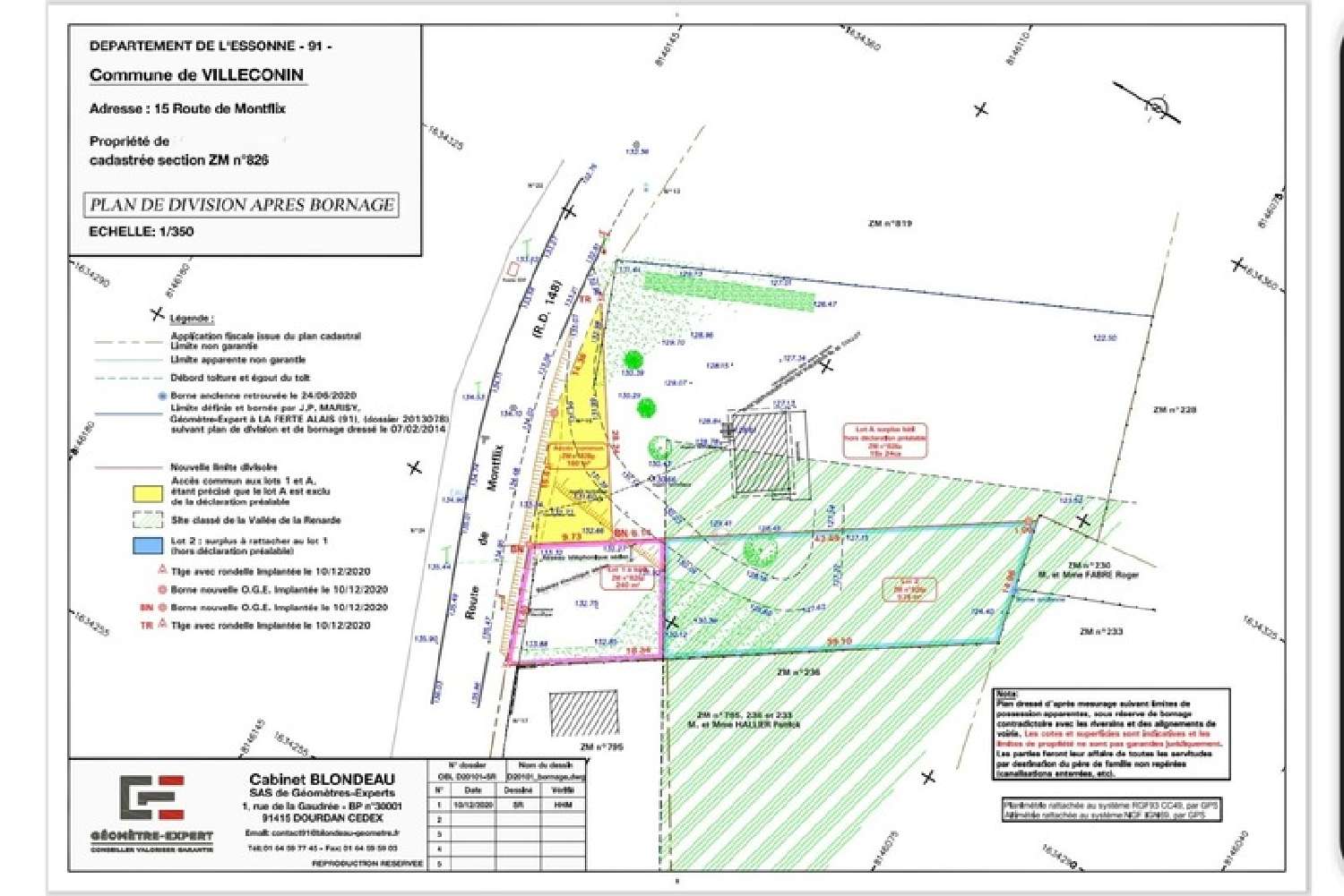 for sale terrain Villeconin Essonne 3