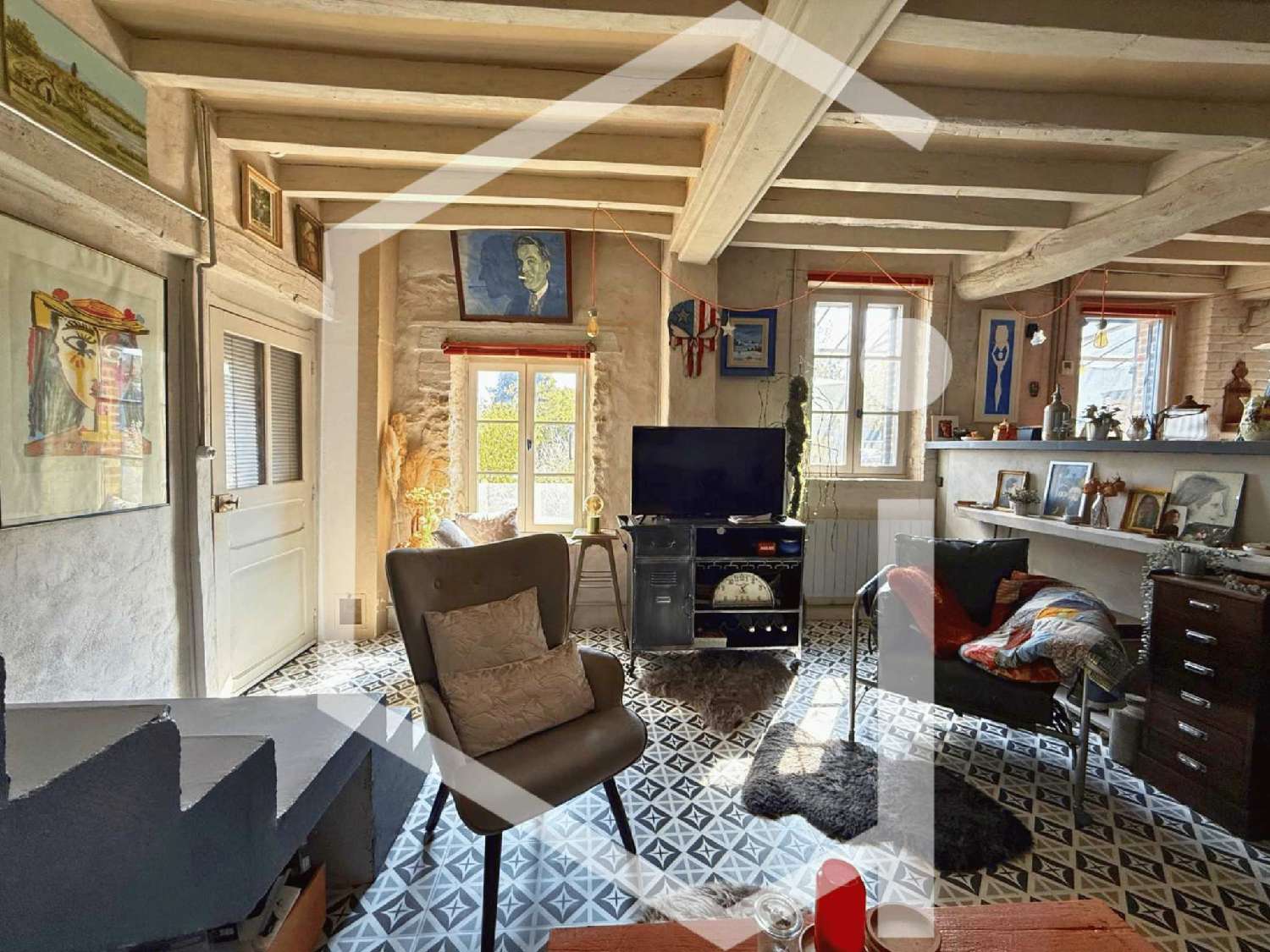 à vendre villa Léré Cher 7