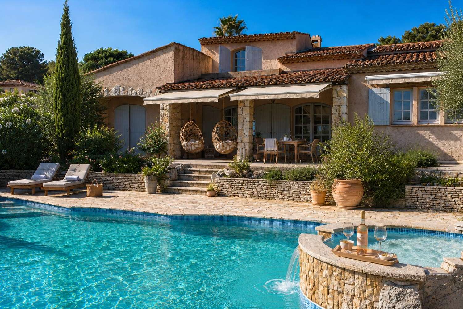 à vendre villa Roquefort-les-pins Alpes-Maritimes 2