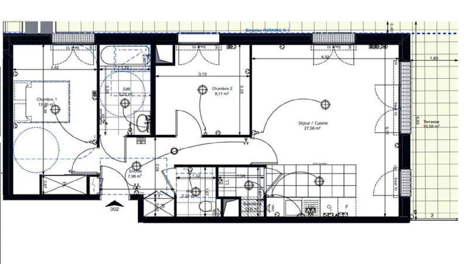 à vendre appartement Aubervilliers Seine-Saint-Denis 1