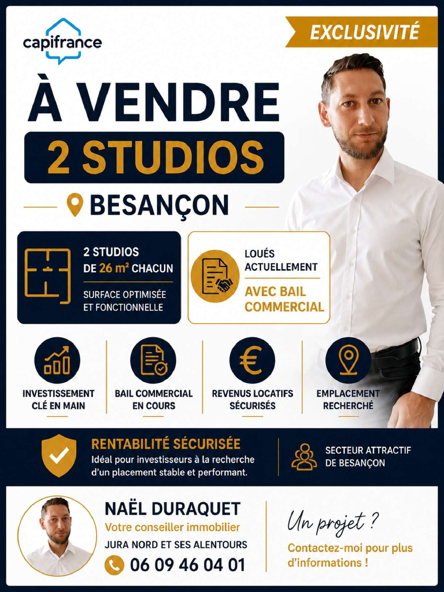 à vendre appartement Besançon Doubs 2