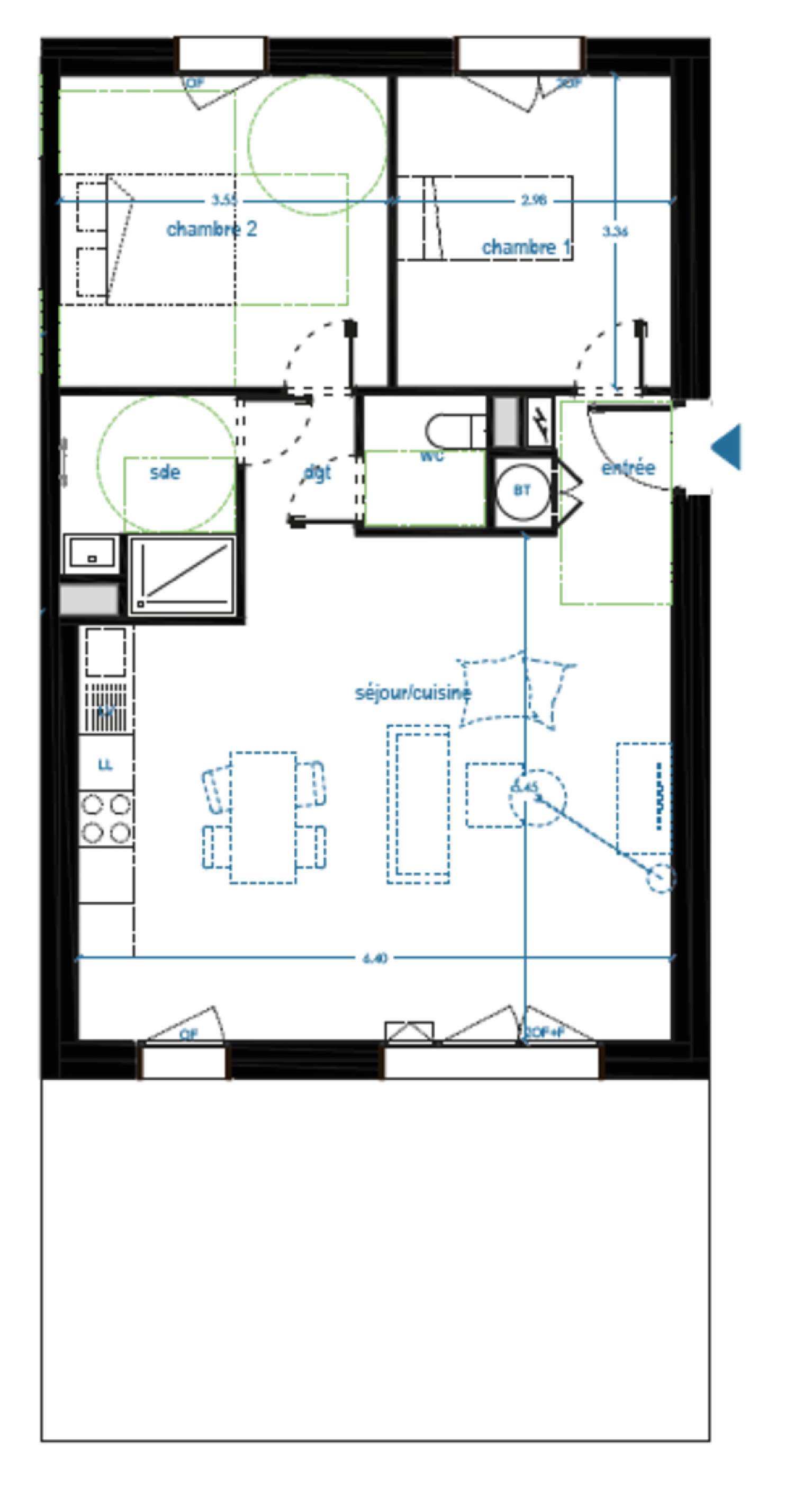  à vendre appartement Cestas Gironde 2