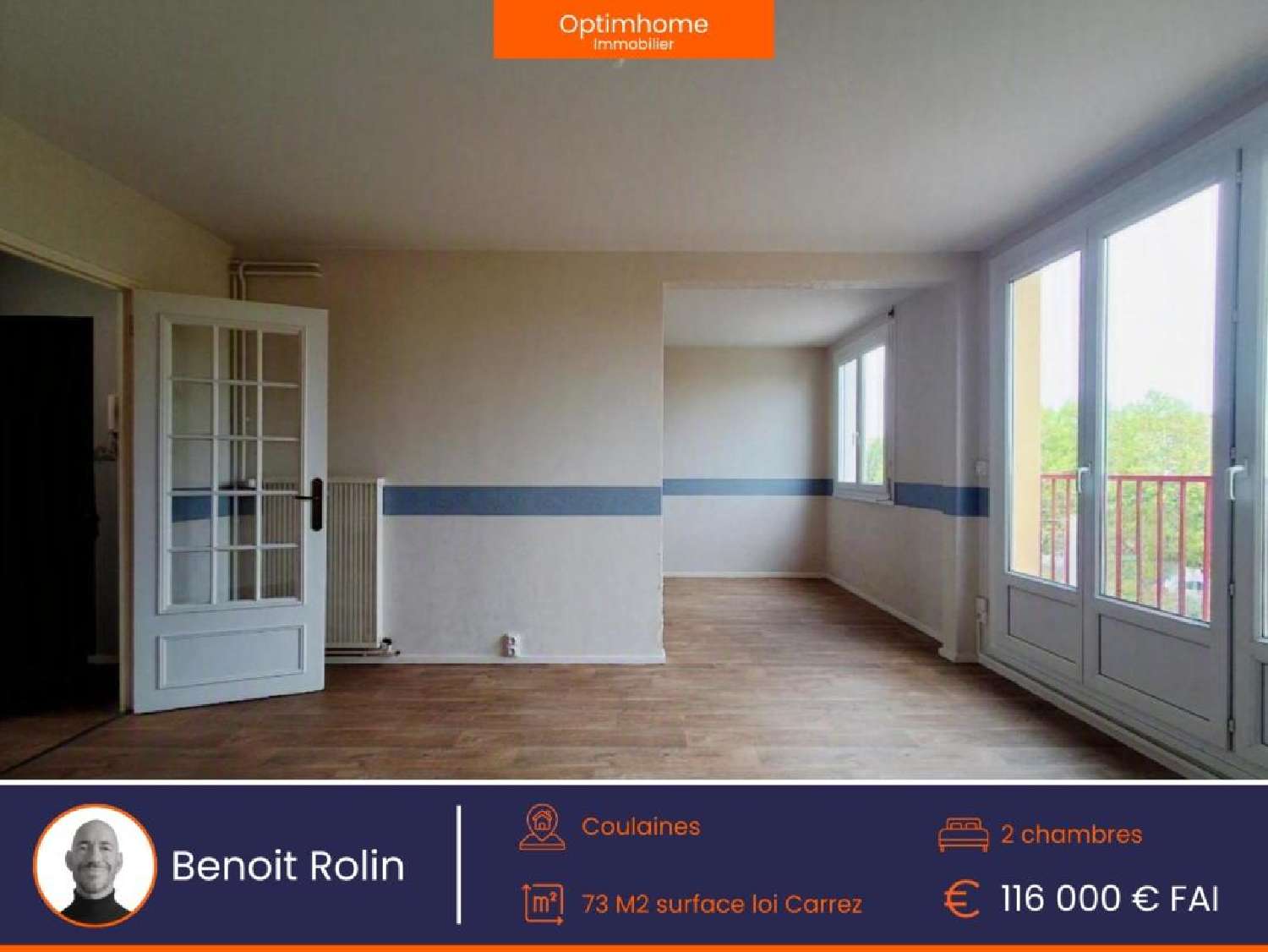 te koop appartement Coulaines Sarthe 1
