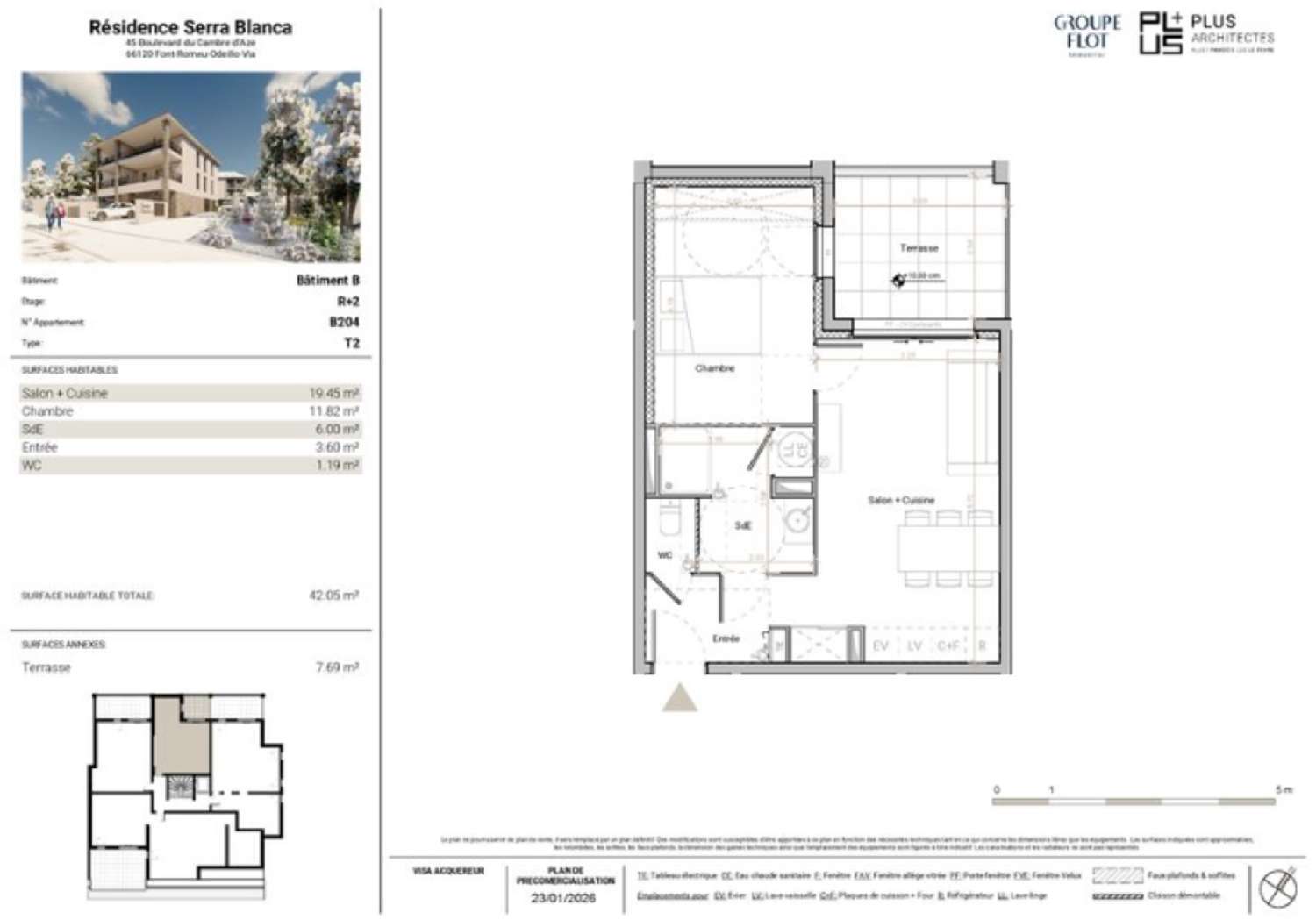à vendre appartement Font-Romeu-Odeillo-Via Pyrénées-Orientales 4