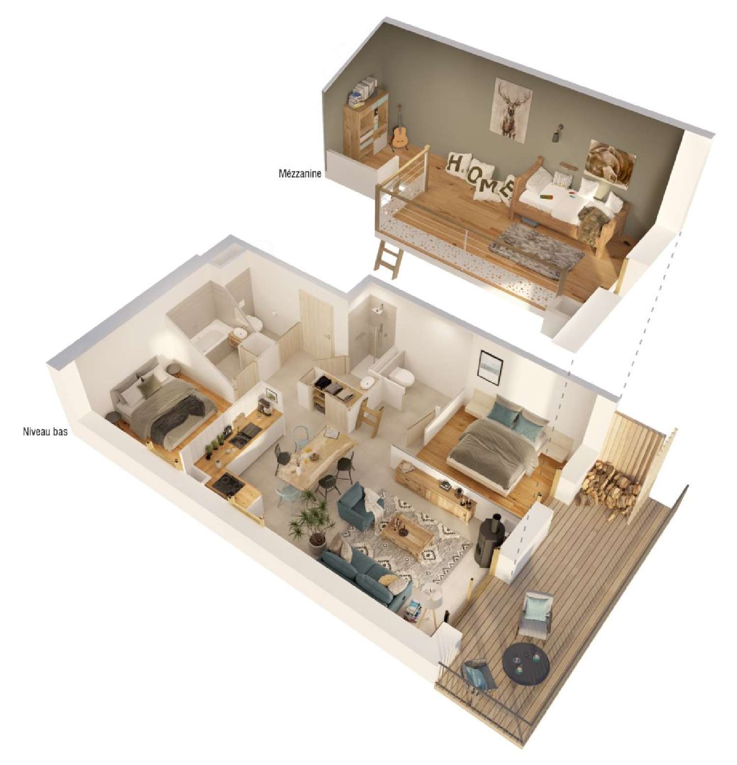 for sale apartment Hauteluce Savoie 5