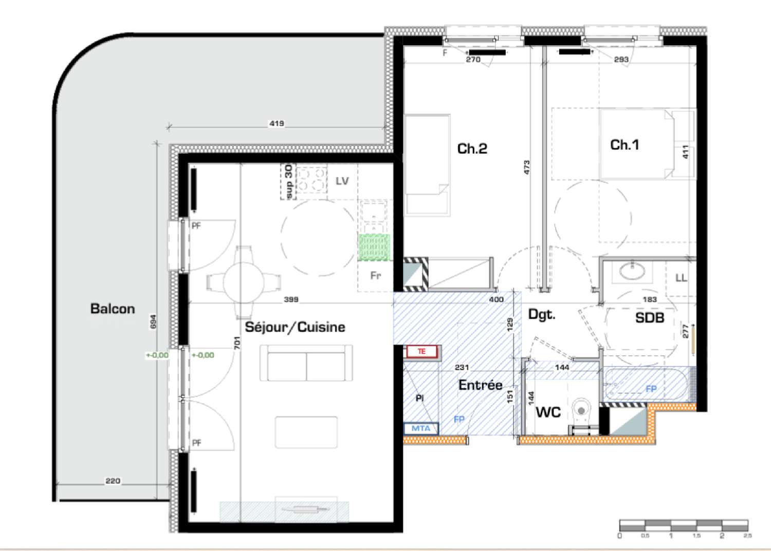  à vendre appartement Montigny-lès-Metz Moselle 5