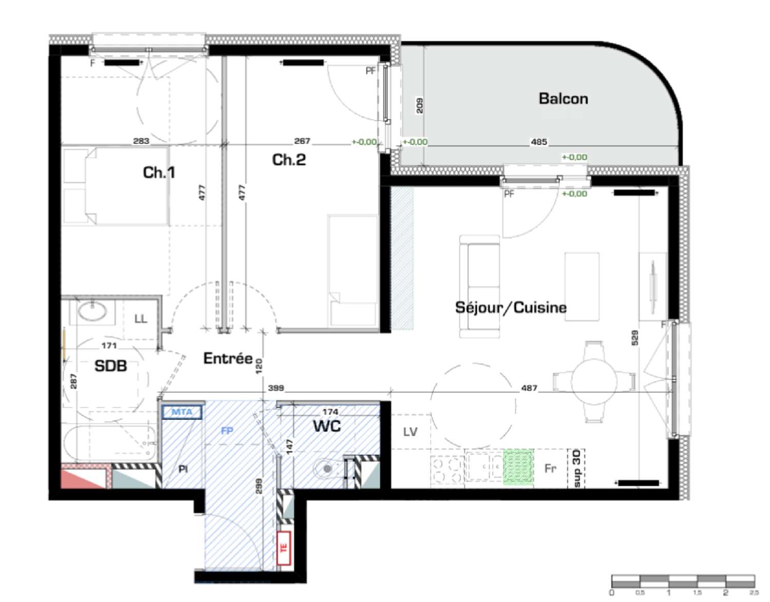  te koop appartement Montigny-lès-Metz Moselle 4