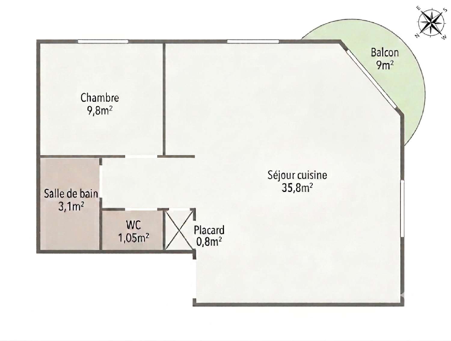 à vendre appartement Nantes Loire-Atlantique 8