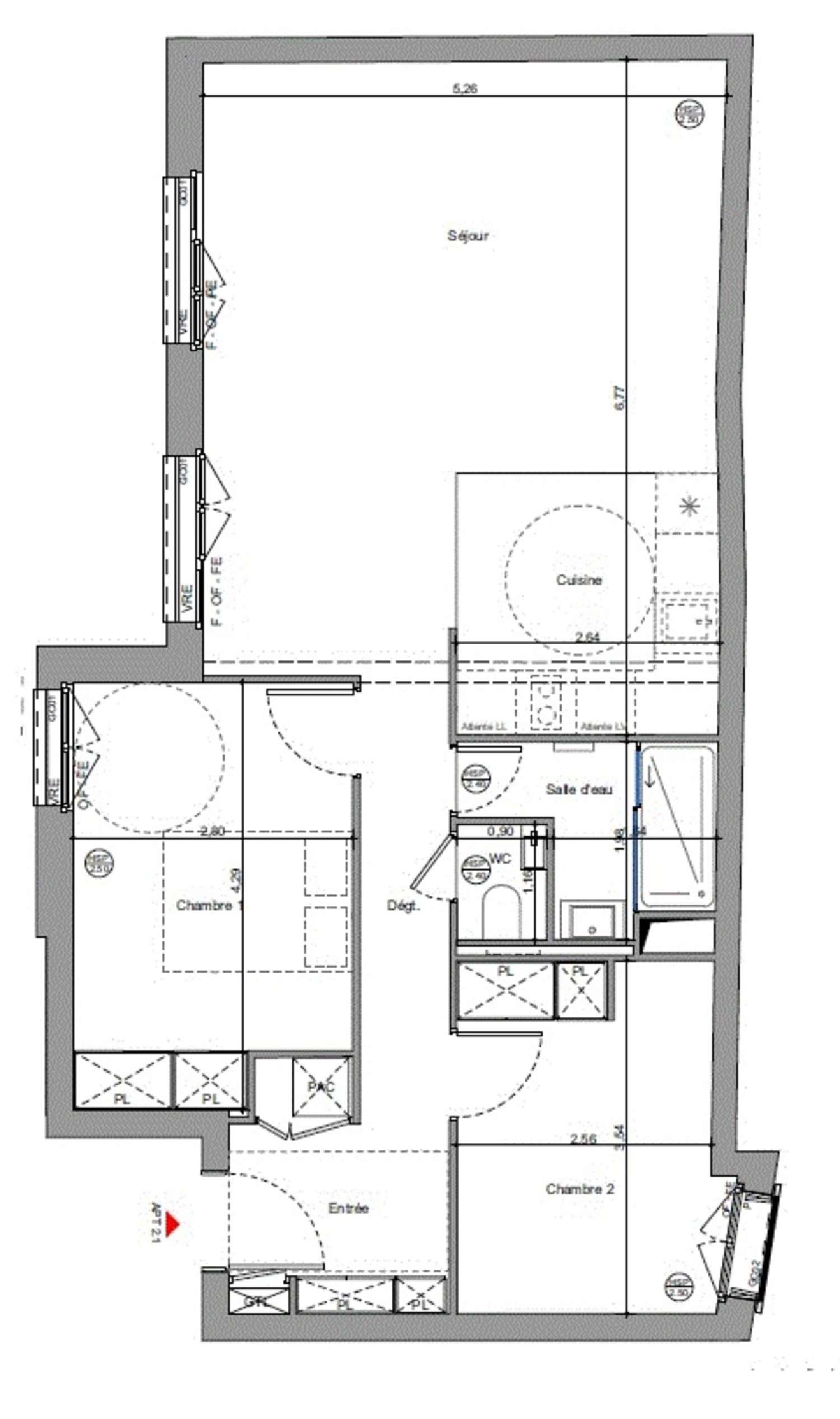 à vendre appartement Paris 20e Arrondissement Paris (Seine) 2