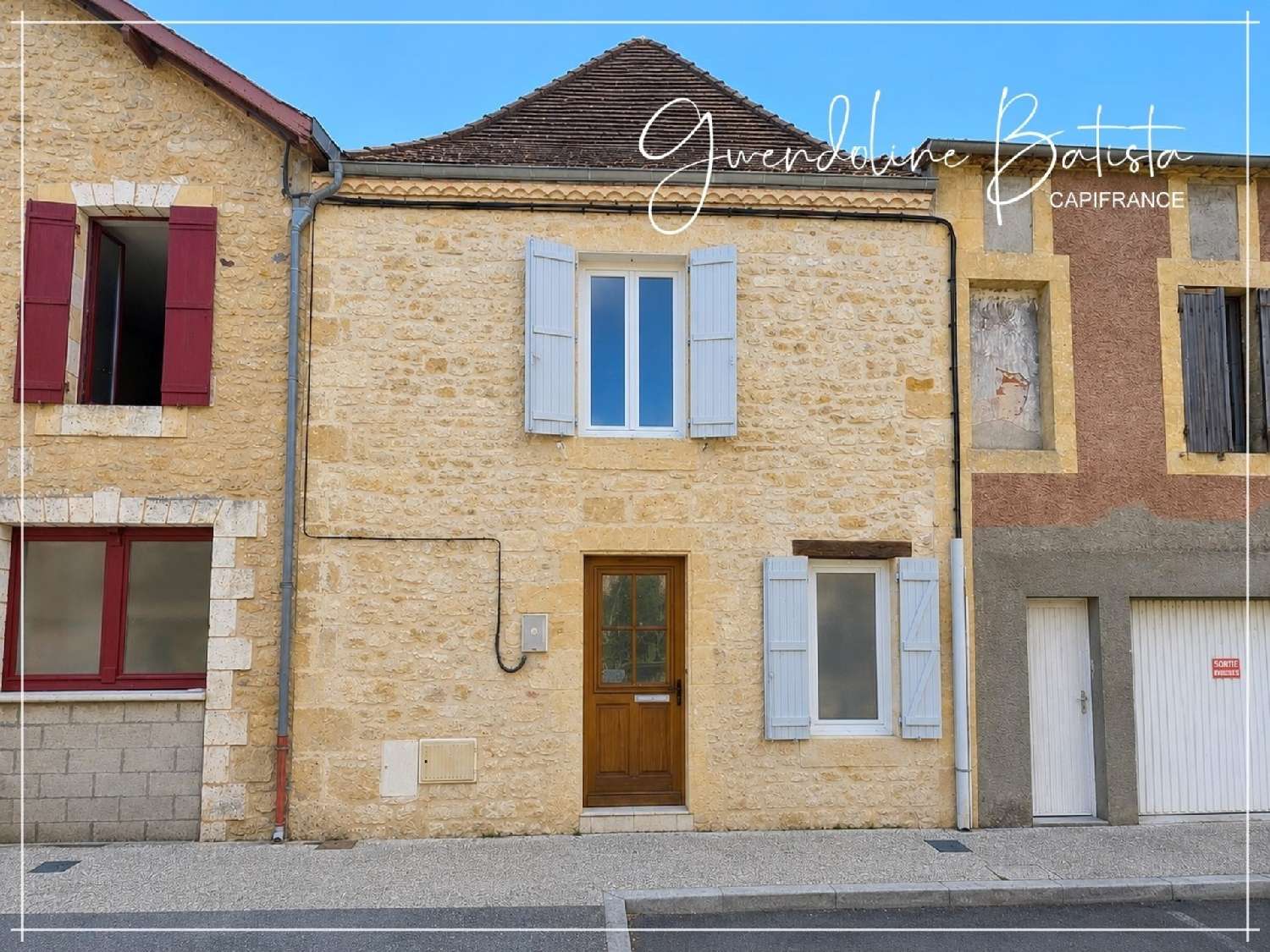 for sale city house Lalinde Dordogne 1