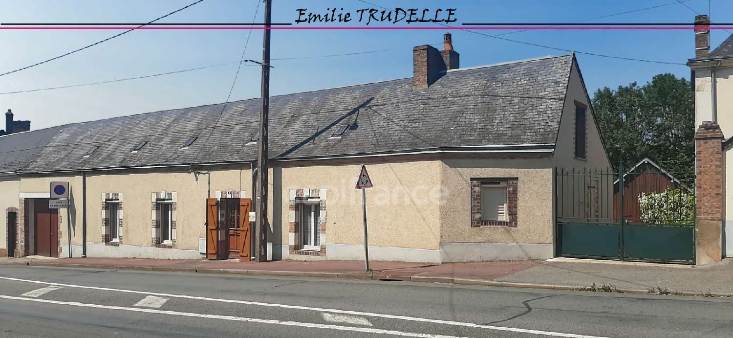for sale city house Saint-Calais Sarthe 1