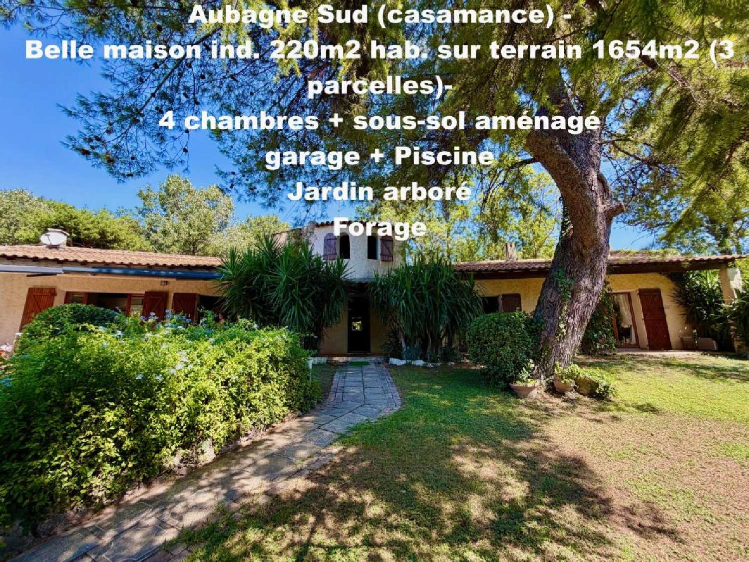  à vendre maison Aubagne Bouches-du-Rhône 1