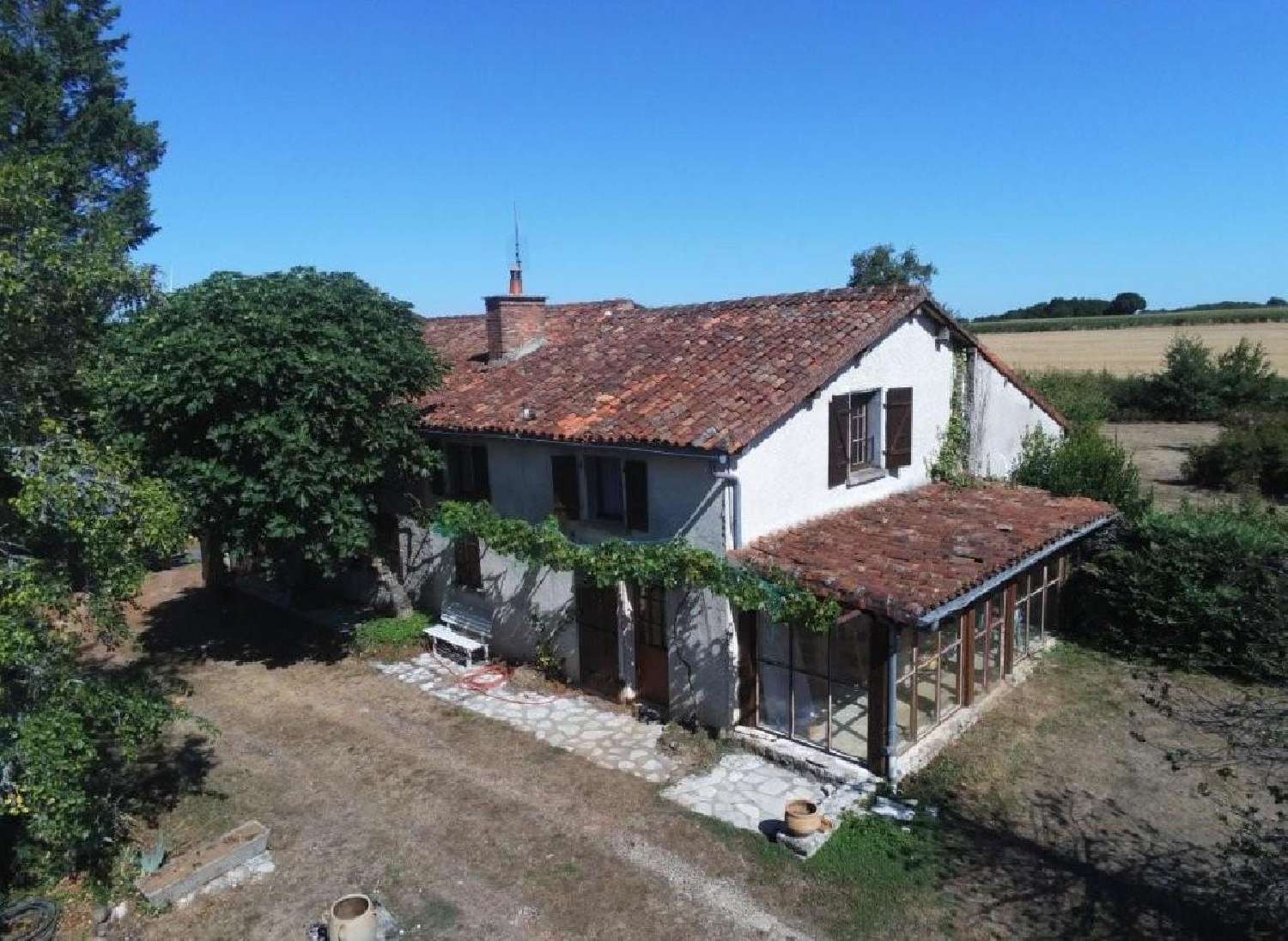 te koop huis Champagne-Mouton Charente 1