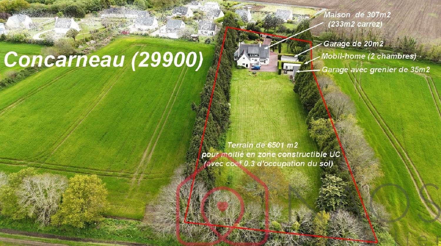 for sale house Concarneau Finistère 4