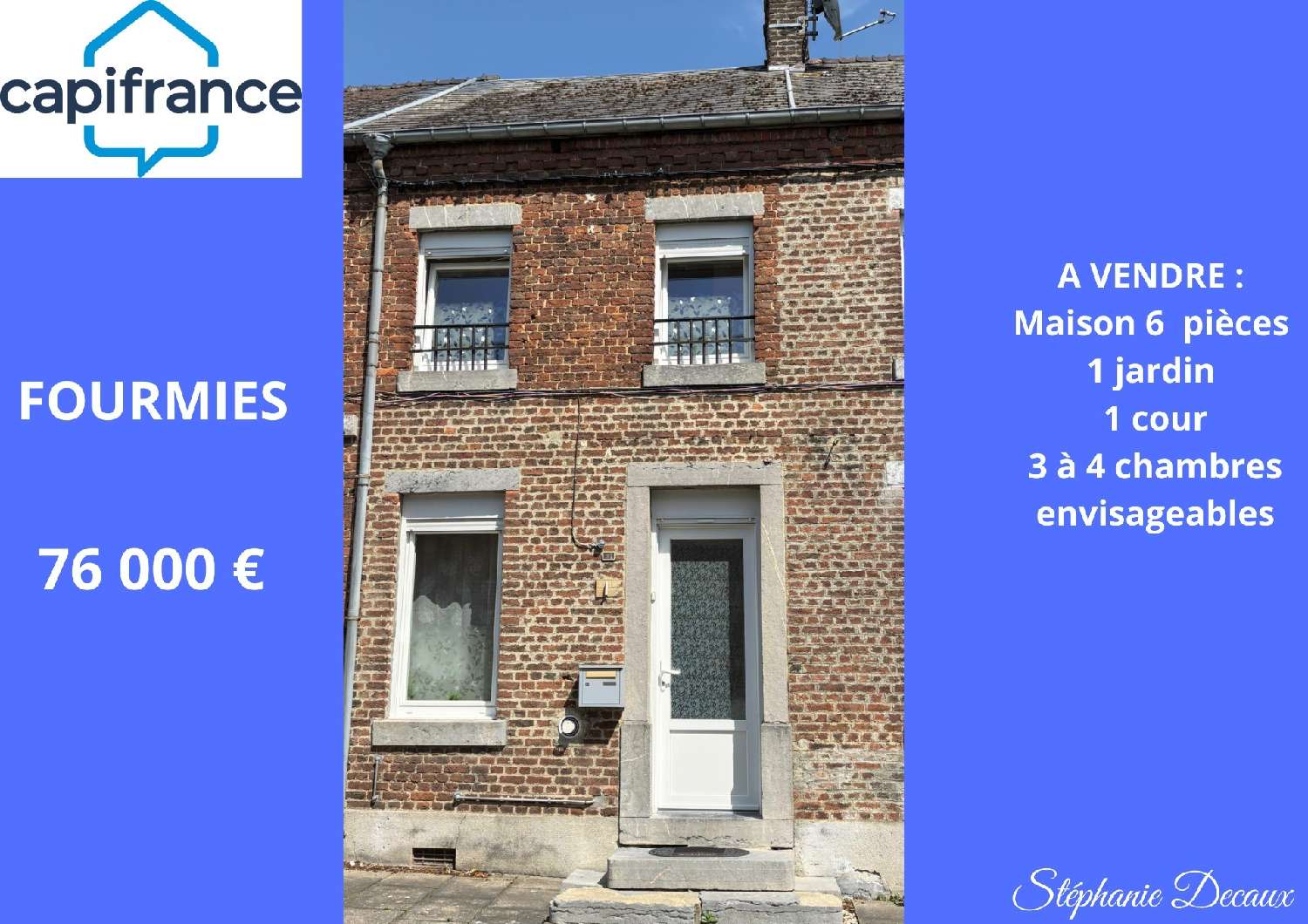 for sale house Fourmies Nord 1