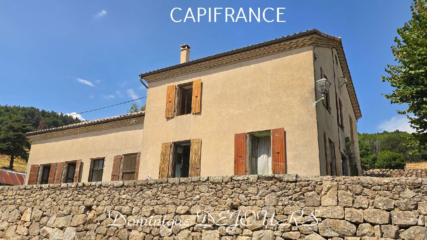  for sale house Gluiras Ardèche 1