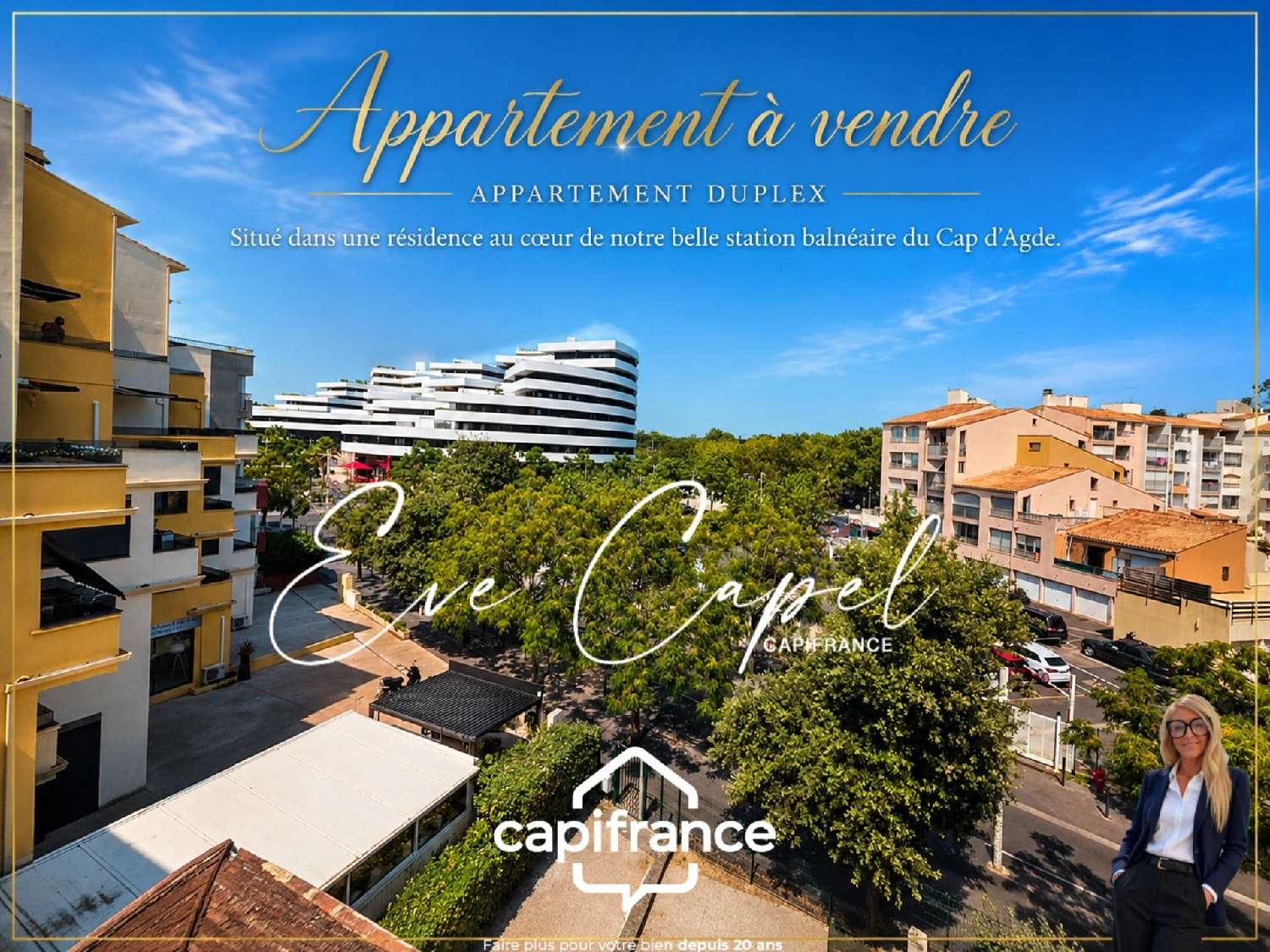  à vendre maison Le Cap d'Agde Hérault 4