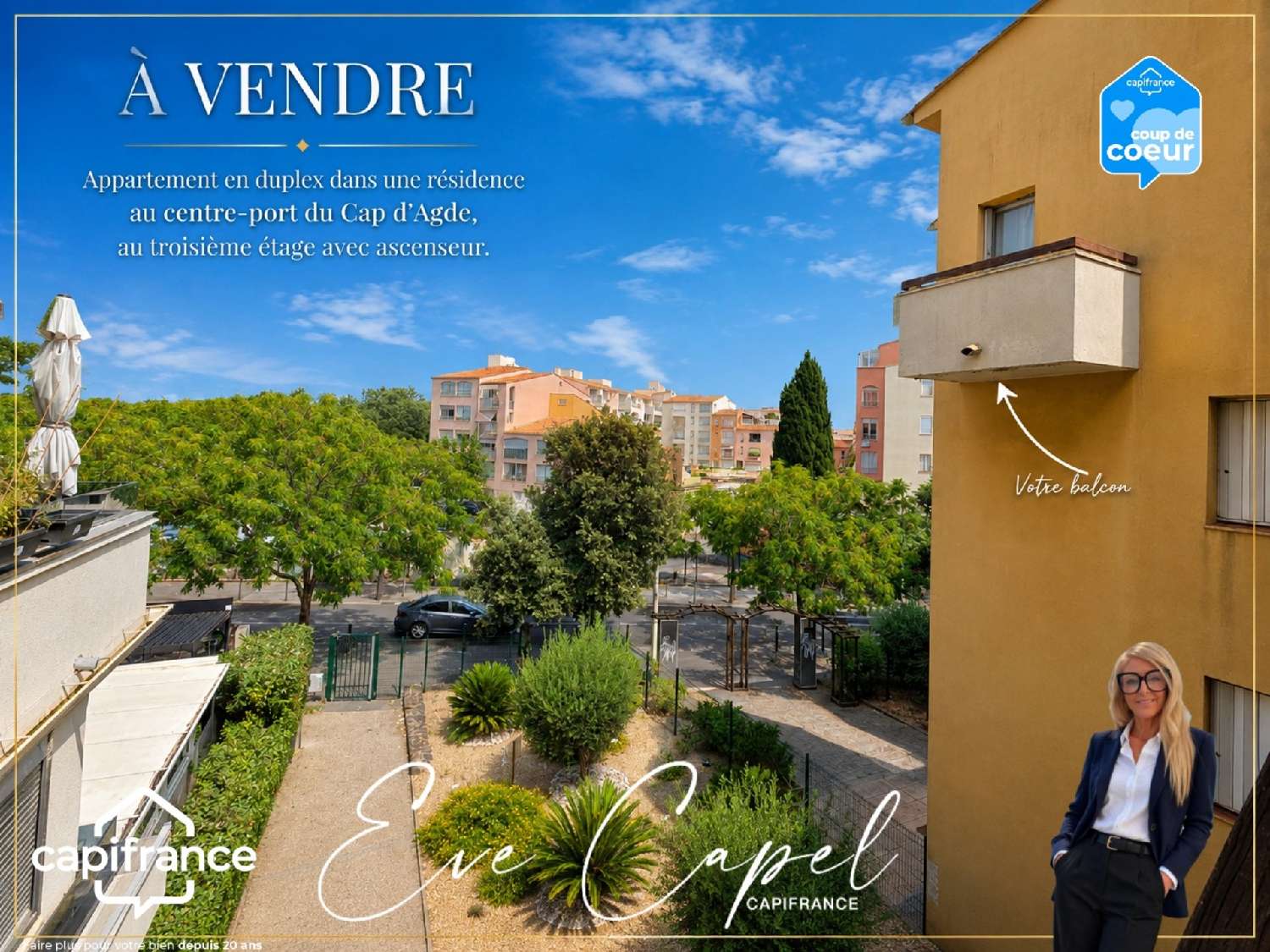  à vendre maison Le Cap d'Agde Hérault 7