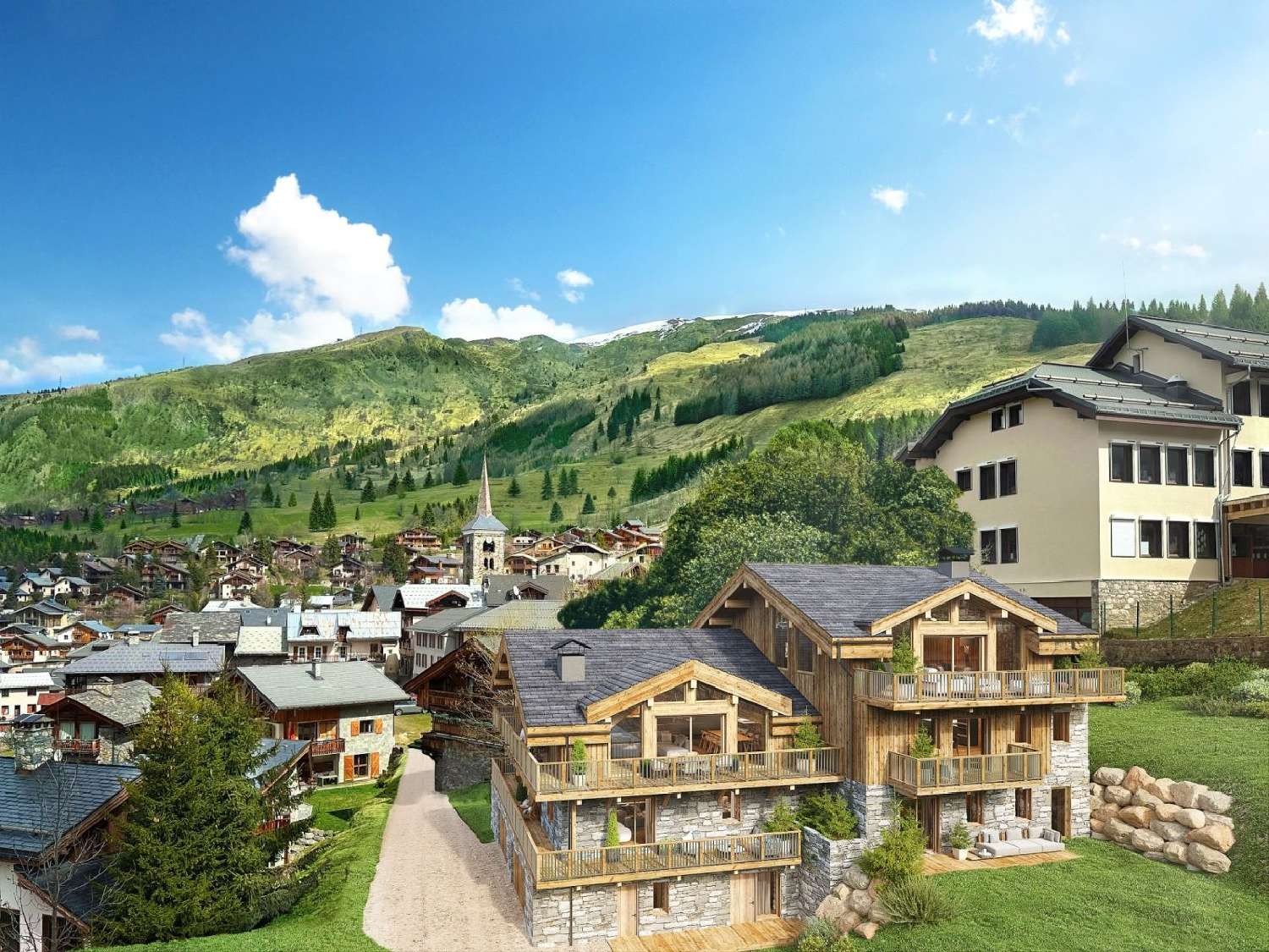 à vendre maison Saint-Jean-de-Belleville Savoie 5