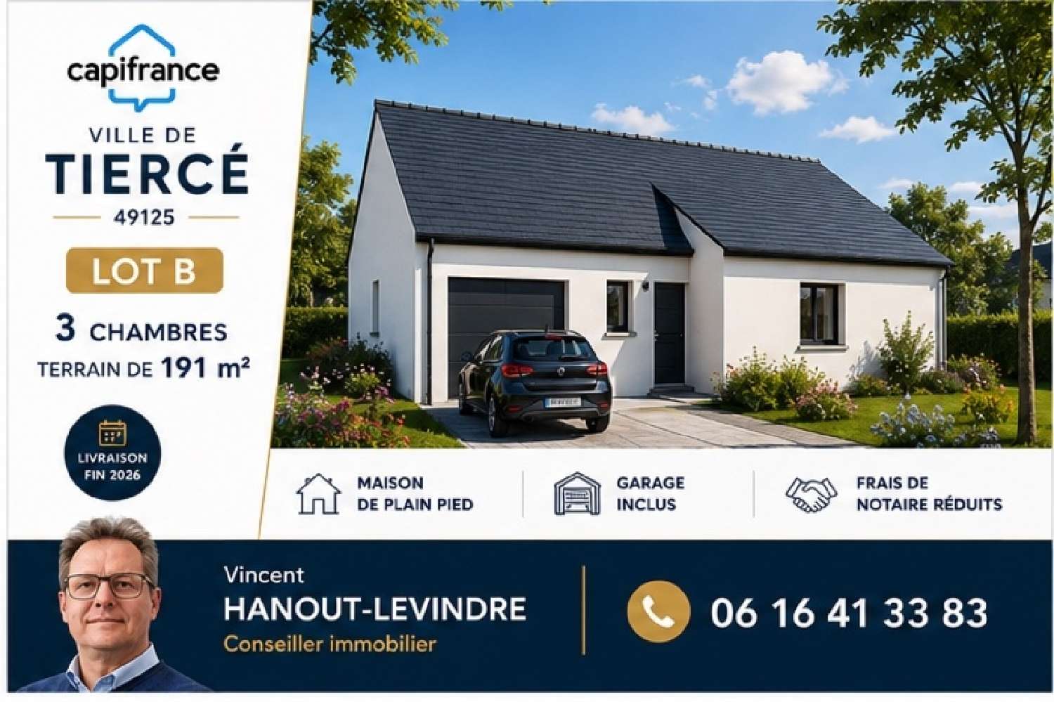 for sale house Tiercé Maine-et-Loire 1