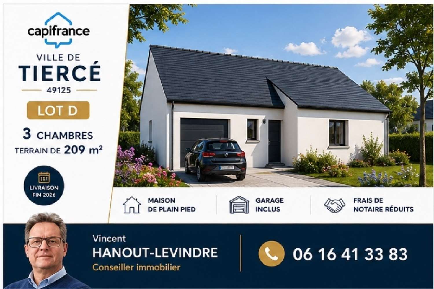 for sale house Tiercé Maine-et-Loire 1