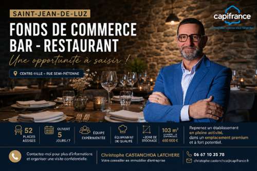 Saint-Jean-de-Luz Pyrénées-Atlantiques Restaurant Bild 7384151