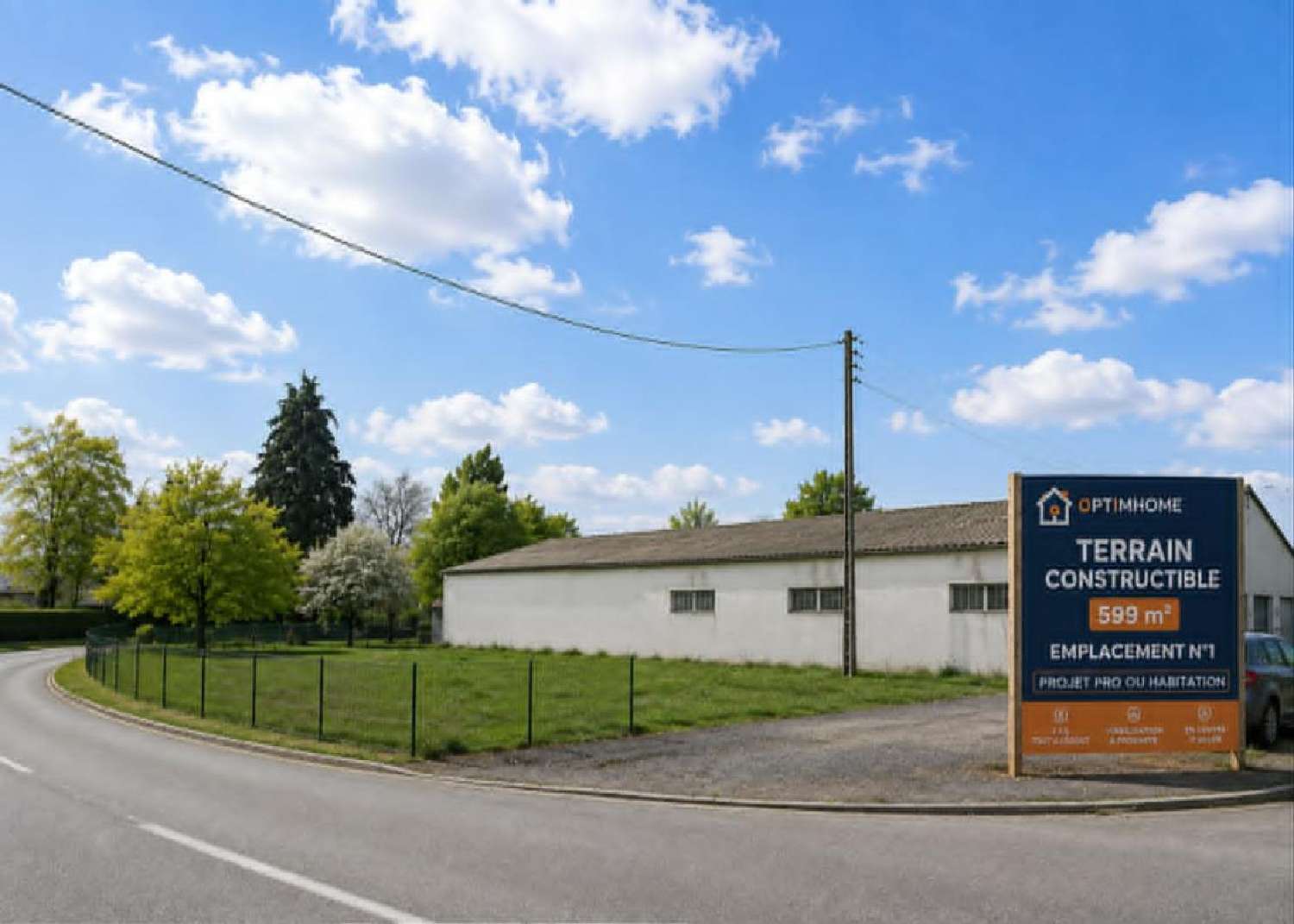  for sale terrain Allaire Morbihan 1