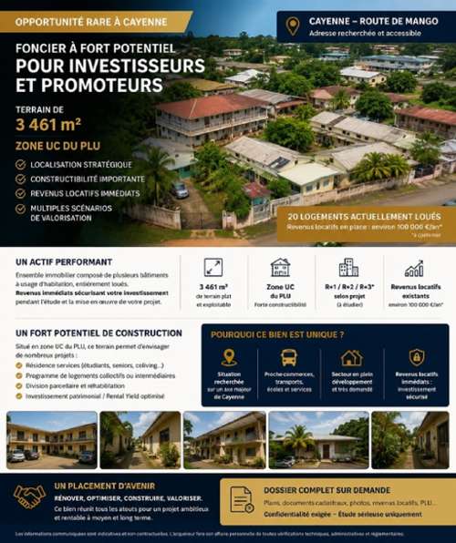 Cayenne Guyane Grundstück Bild 7384221
