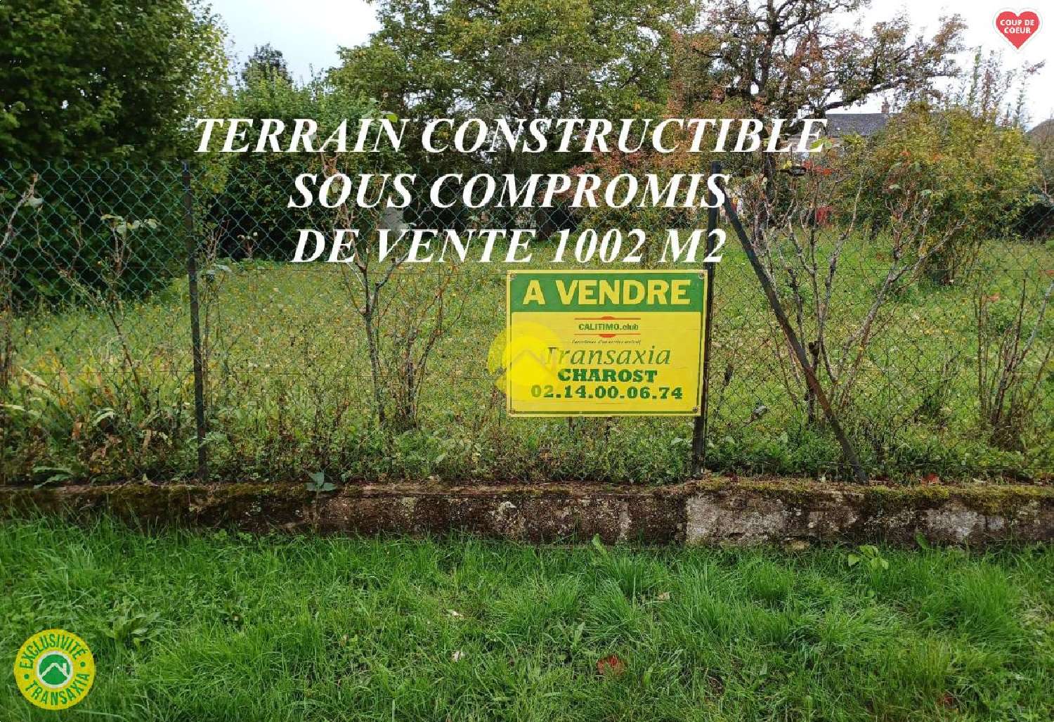  à vendre terrain Chârost Cher 1