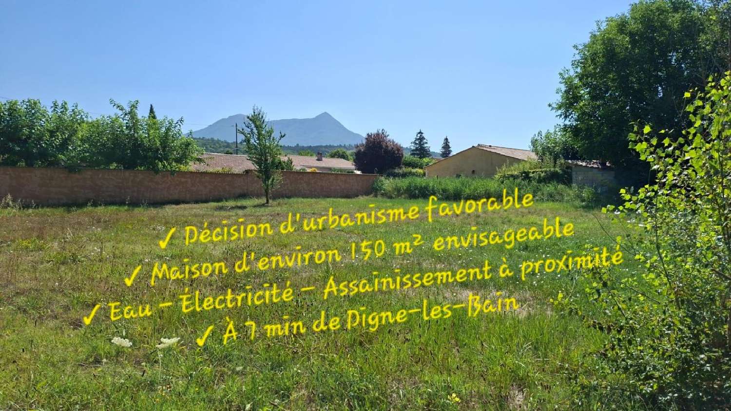  à vendre terrain Espinouse Alpes-de-Haute-Provence 2