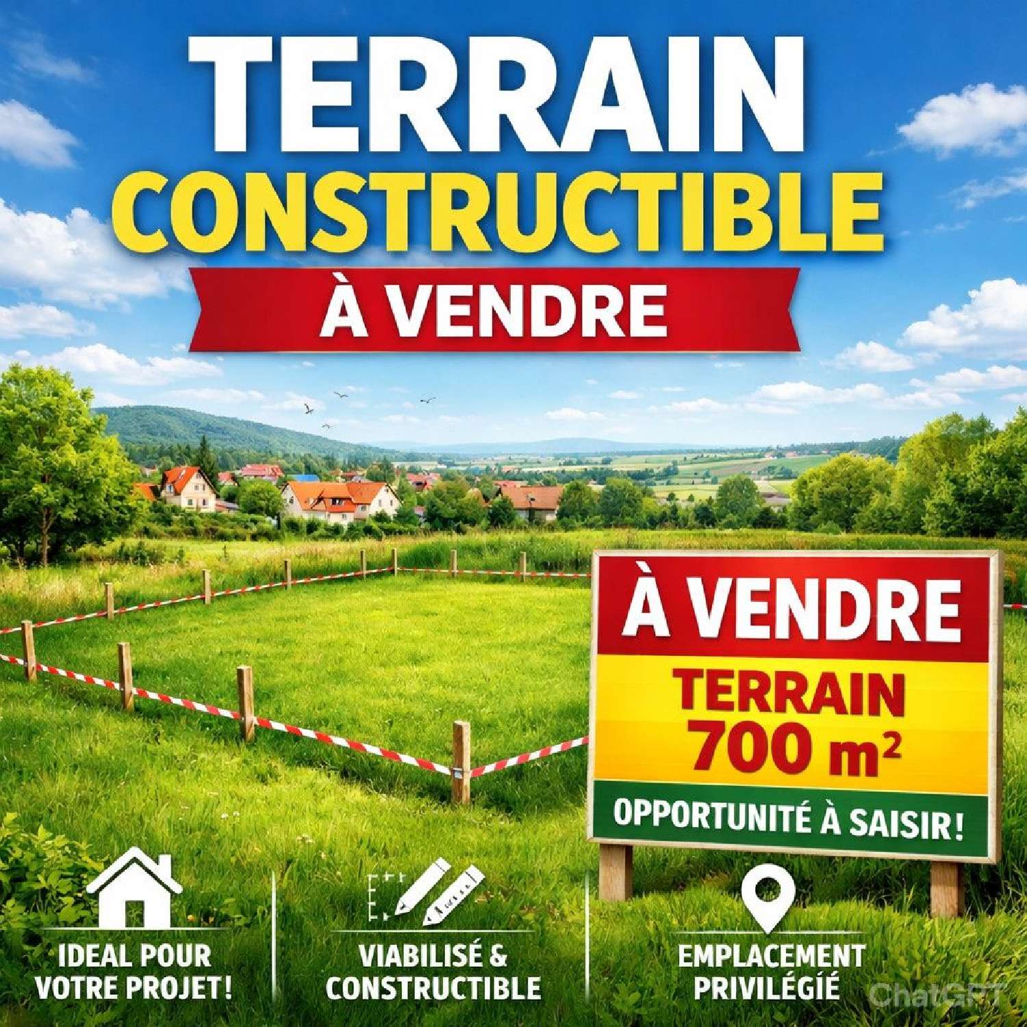for sale terrain Gambais Yvelines 1