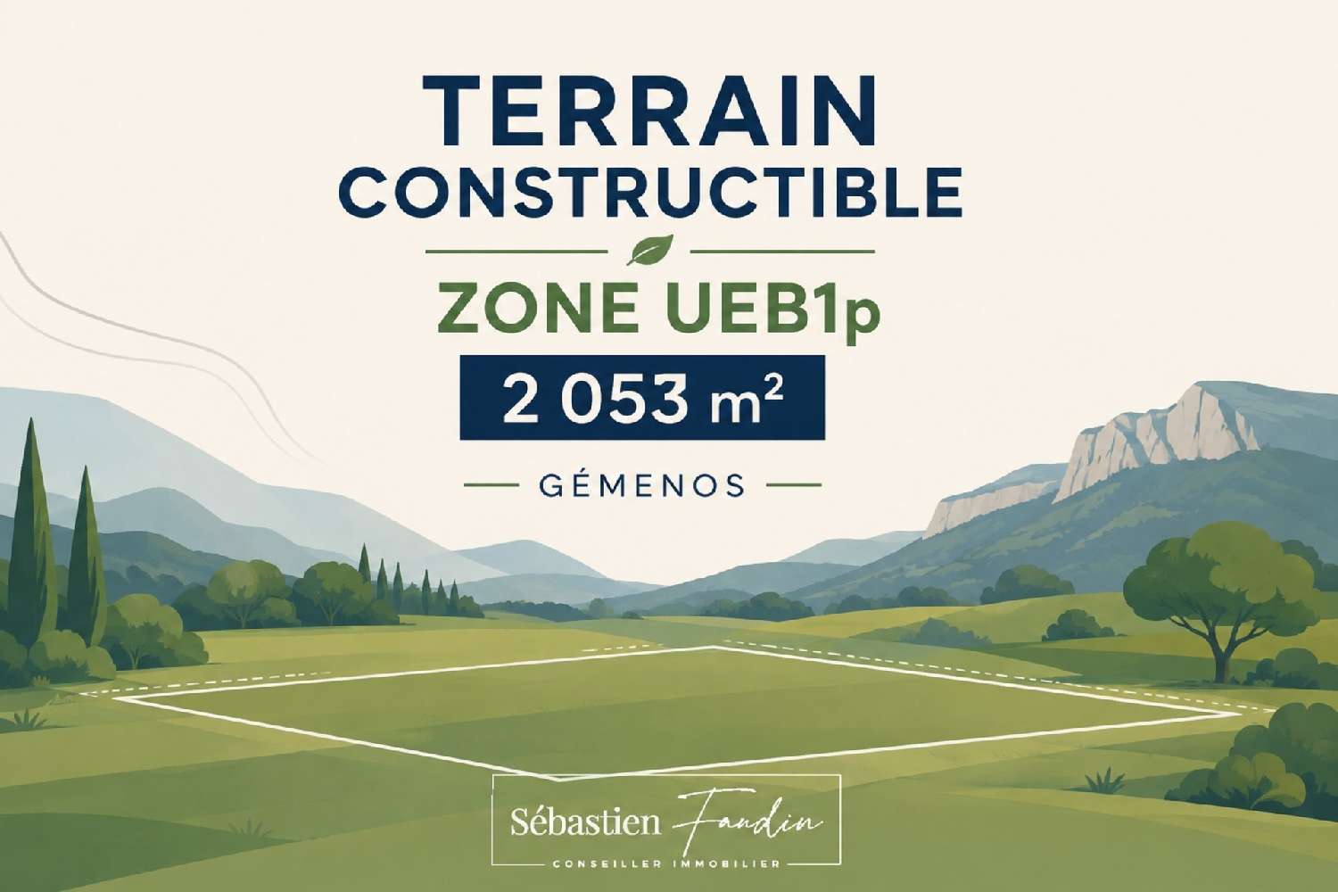  for sale terrain Gémenos Bouches-du-Rhône 1