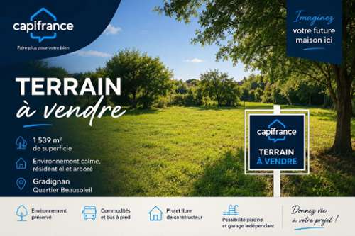 Gradignan Gironde terrain foto 7389280