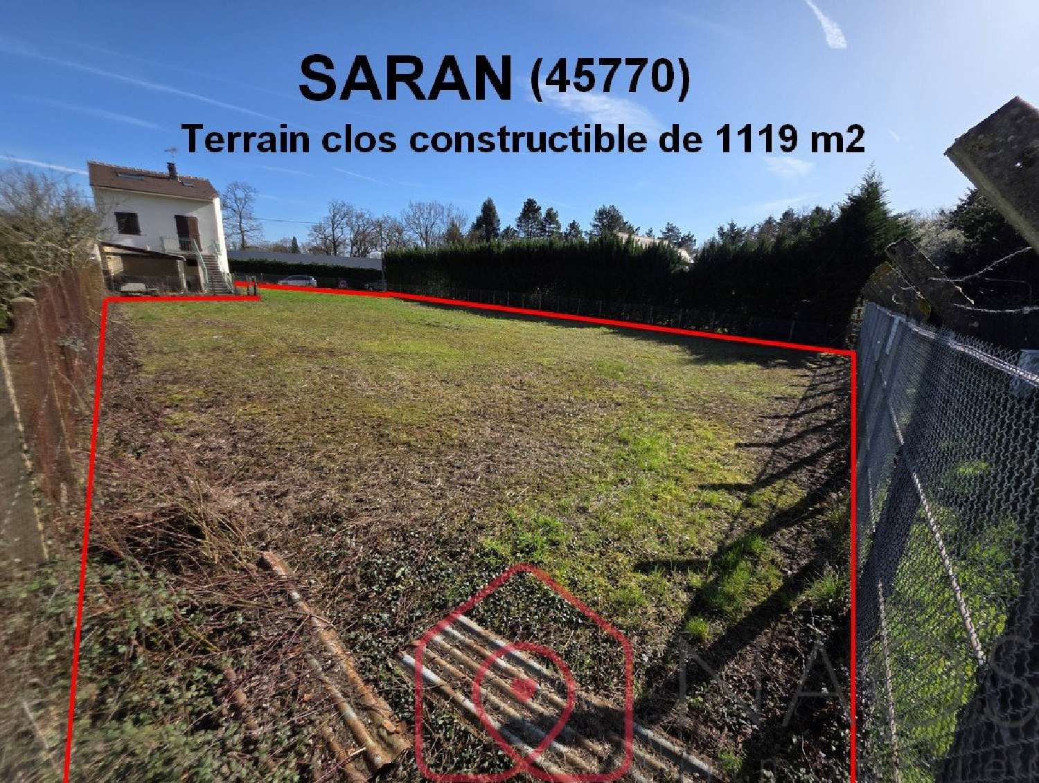  à vendre terrain Saran Loiret 1
