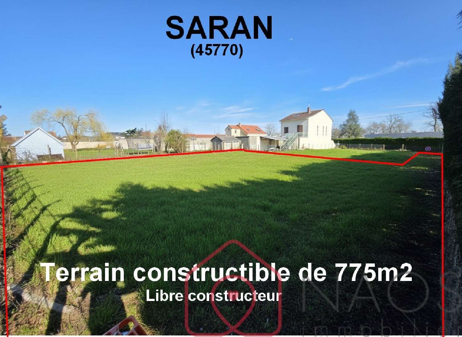  à vendre terrain Saran Loiret 1