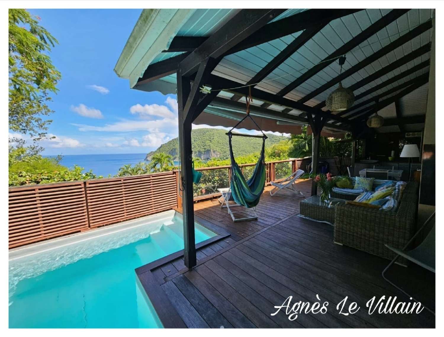 à vendre villa Deshaies Guadeloupe 1