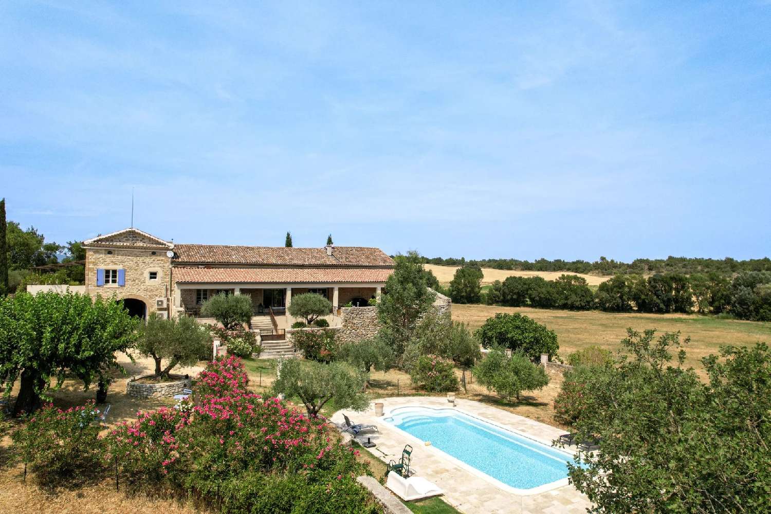 à vendre villa Uzès Gard 2