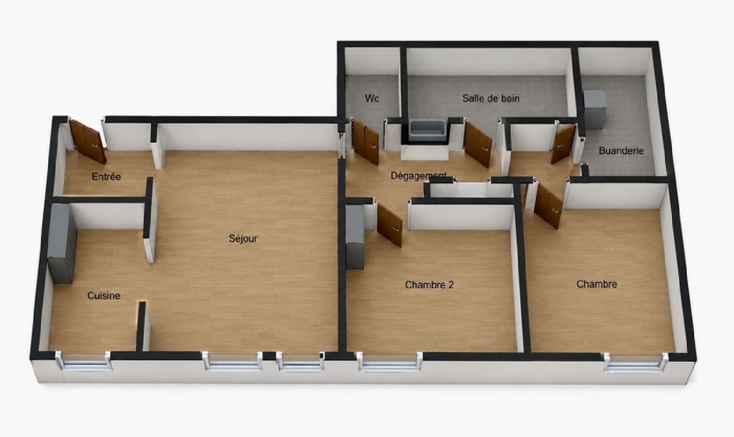 à vendre appartement Le Plessis-Bouchard Val-d'Oise 6