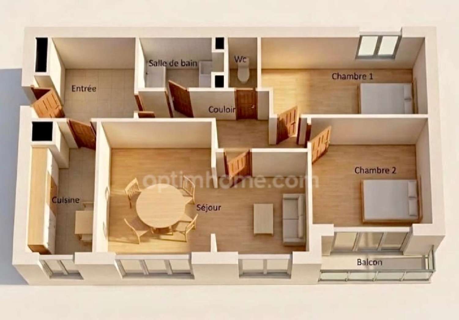 à vendre appartement Le Plessis-Bouchard Val-d'Oise 2
