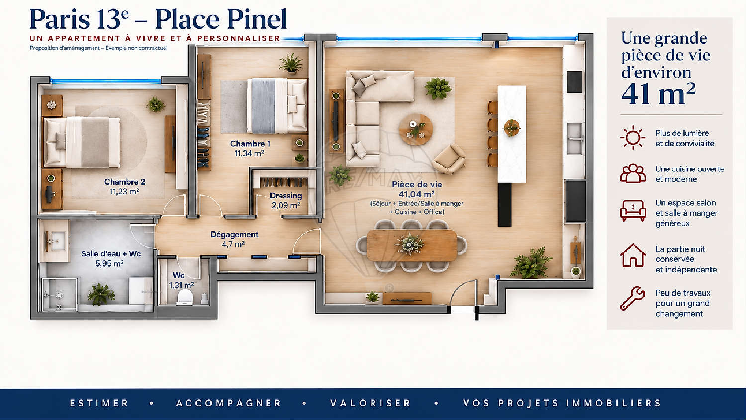  for sale apartment Paris 13e Arrondissement Paris (Seine) 4