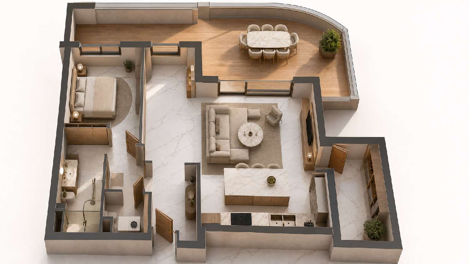 for sale apartment Saumur Maine-et-Loire 4