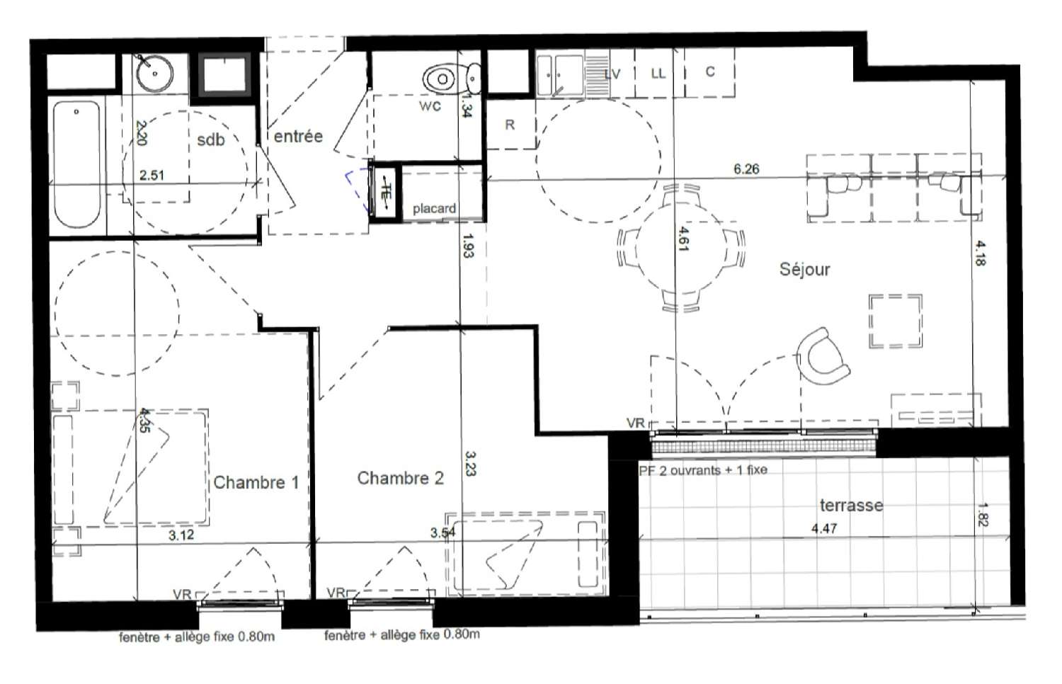  à vendre appartement Sotteville-lès-Rouen Seine-Maritime 3