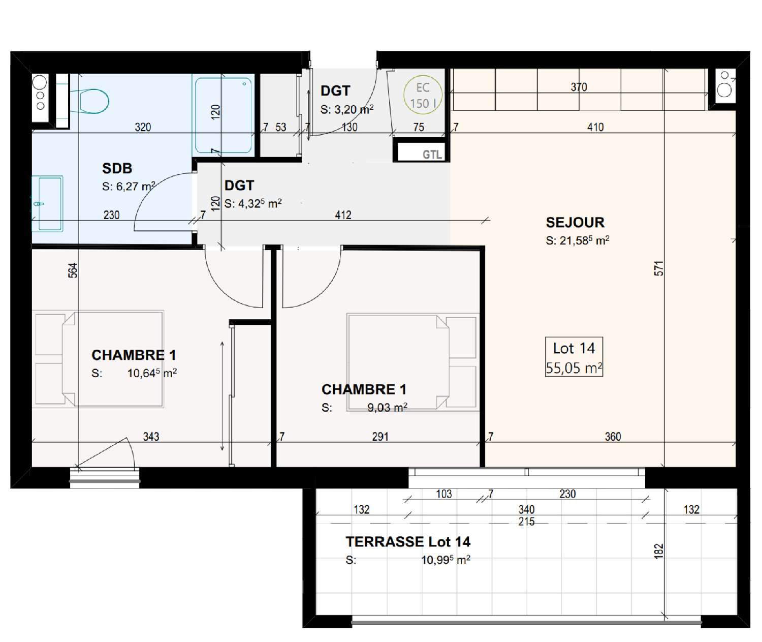 for sale apartment Zonza Corse-du-Sud 1