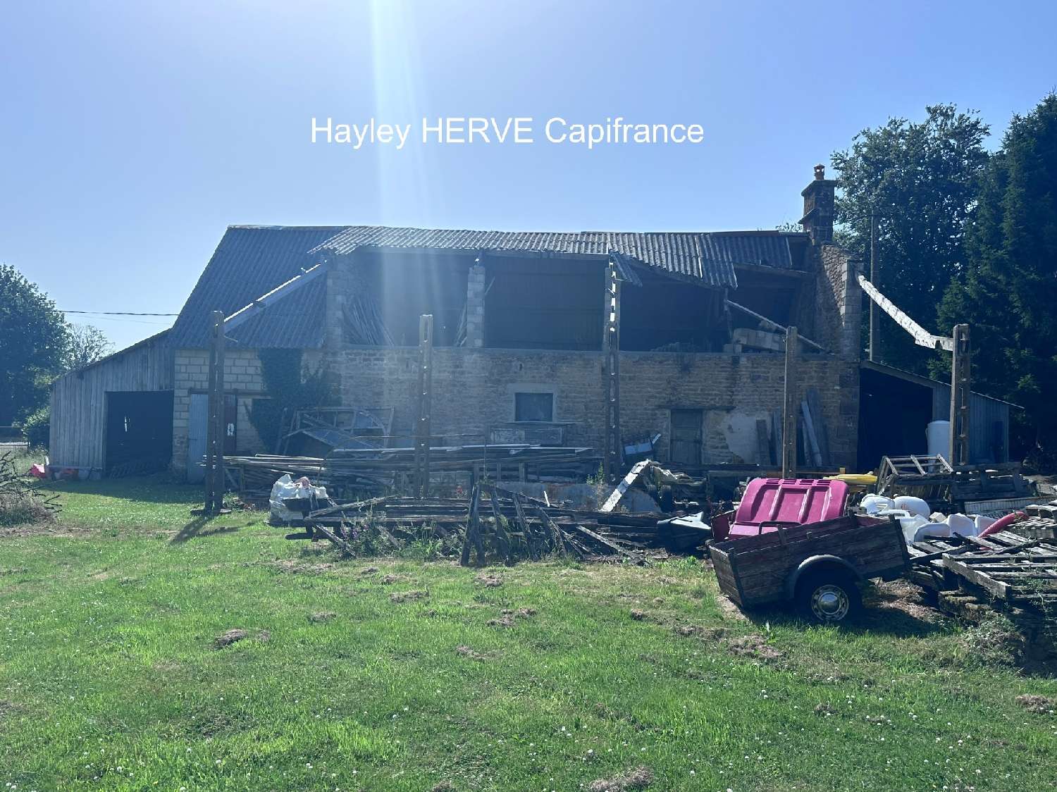 à vendre grange Cérences Manche 8